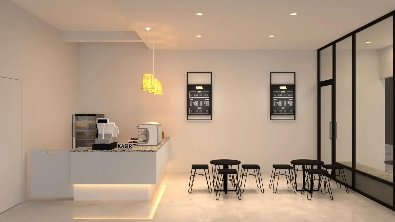 Interior Fit-Out Restoran & Bar Estetik - AFARCHITECT.ID